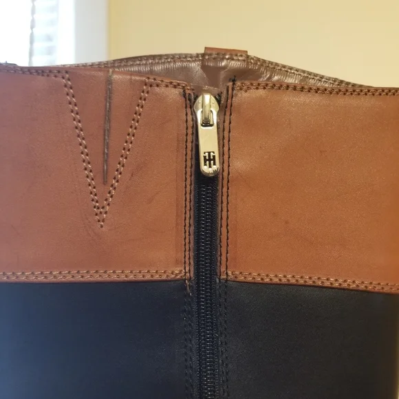 Tommy Hilfiger Riding Boot Wide Calf 7.5 - Picture 8 of 13